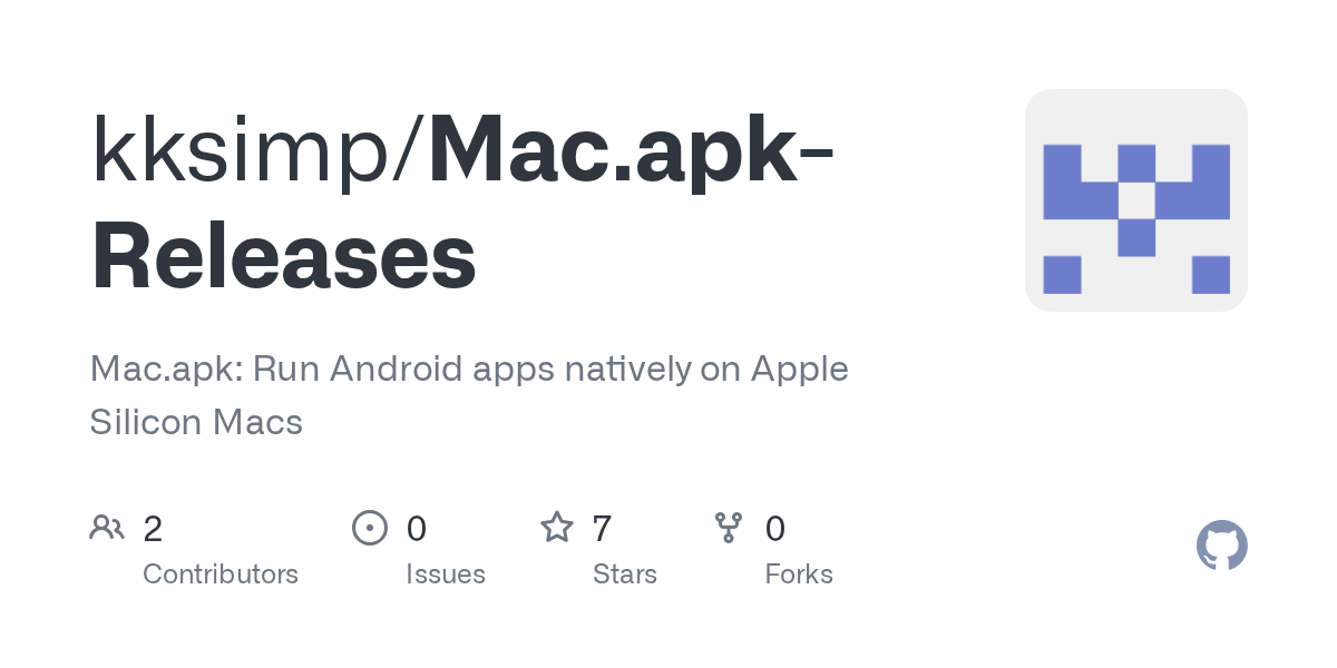 Mac apk releases